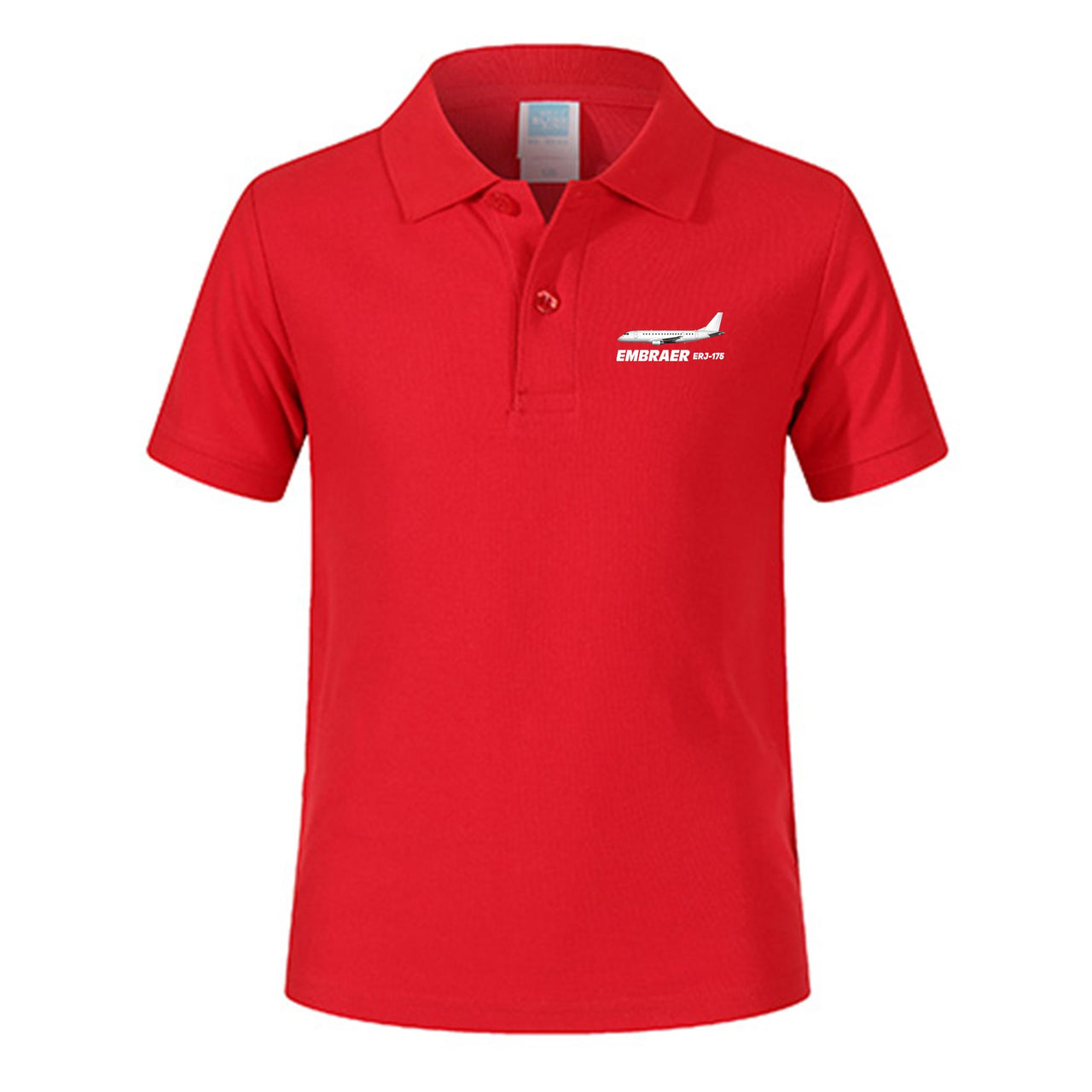 The Embraer ERJ-175 Designed Children Polo T-Shirts