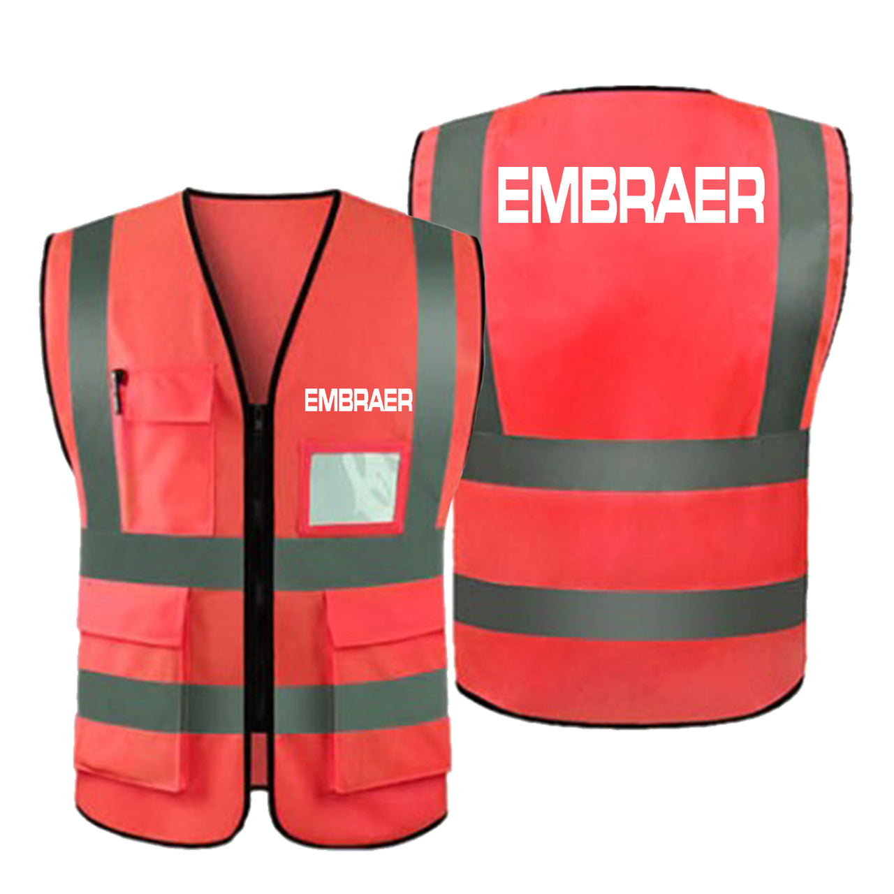 Embraer & Text Designed Reflective Vests