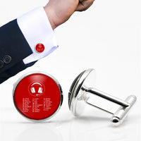 Thumbnail for Aviation Alphabet 3 Designed Cuff Links