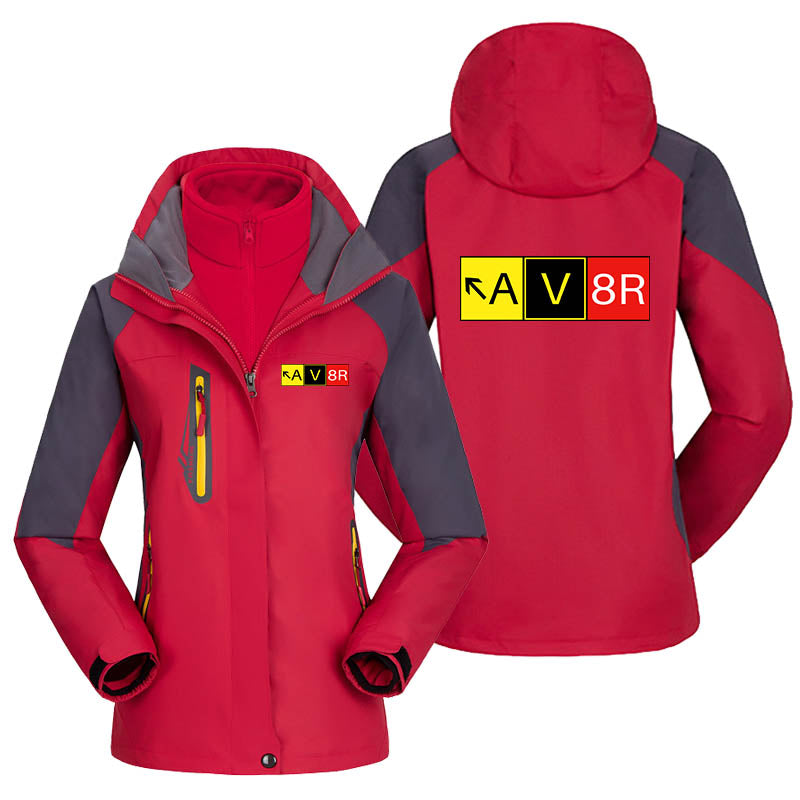 AV8R Designed Thick "WOMEN" Skiing Jackets