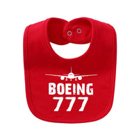 Thumbnail for Boeing 777 & Plane Designed Baby Saliva & Feeding Towels