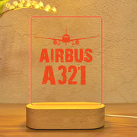 Thumbnail for Airbus A321 & Plane Designed Night Lamp