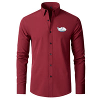 Thumbnail for Antonov 225 Side Profile Designed Long Sleeve Shirts