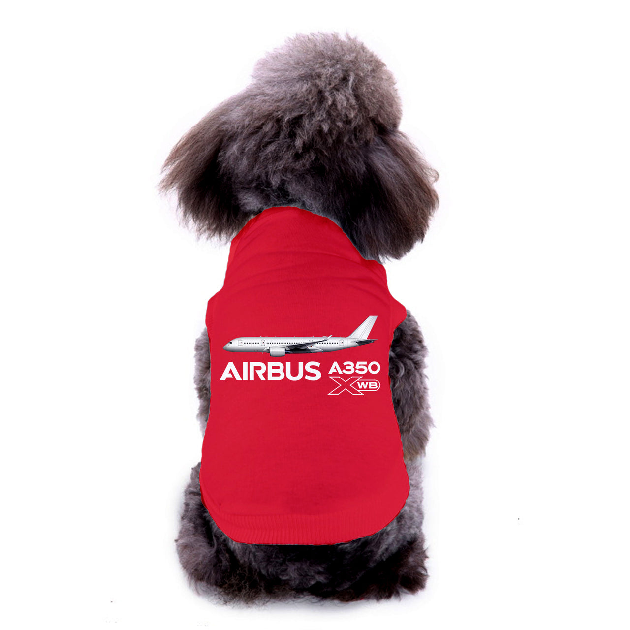 The Airbus A350 WXB Designed Dog Pet Vests