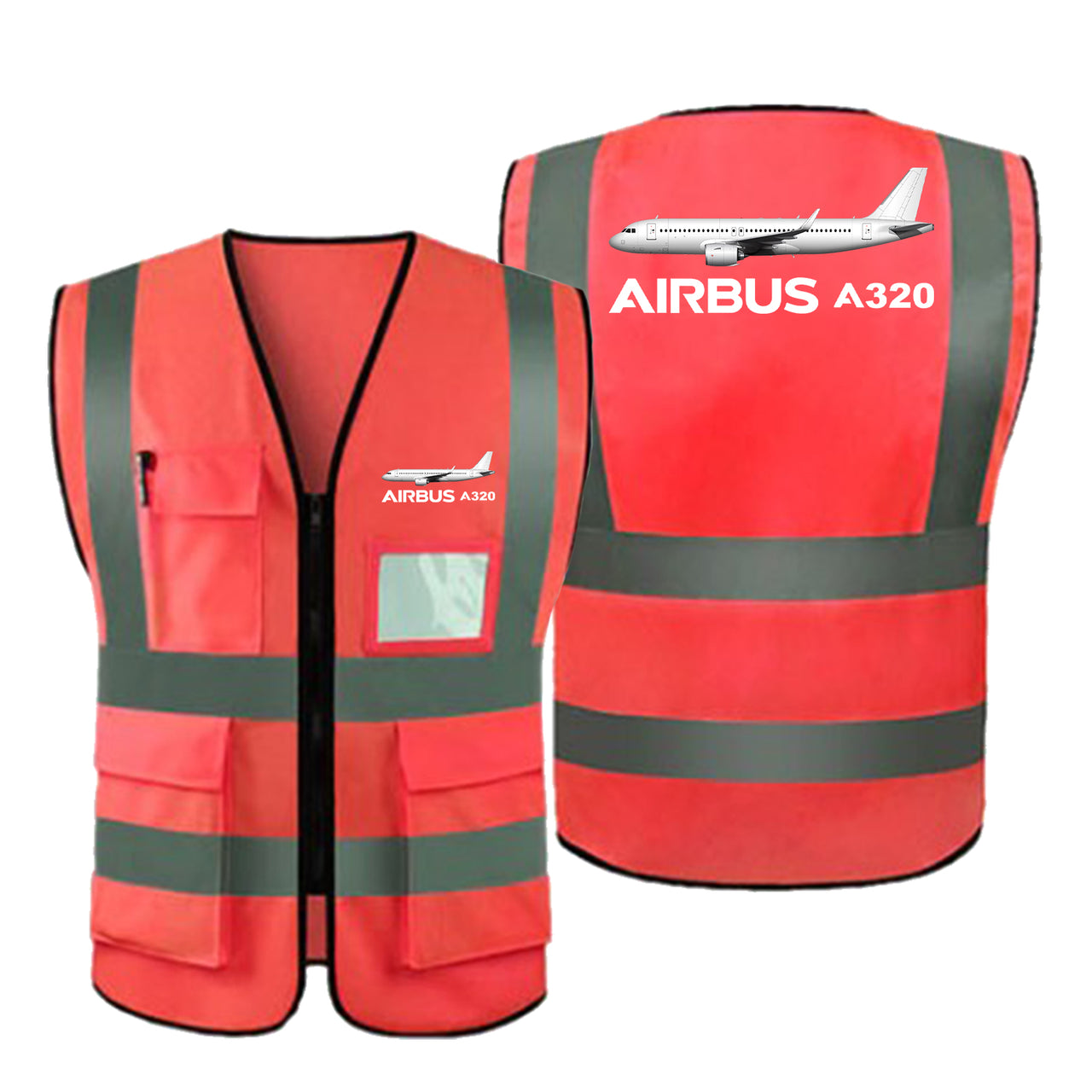 The Airbus A320 Designed Reflective Vests