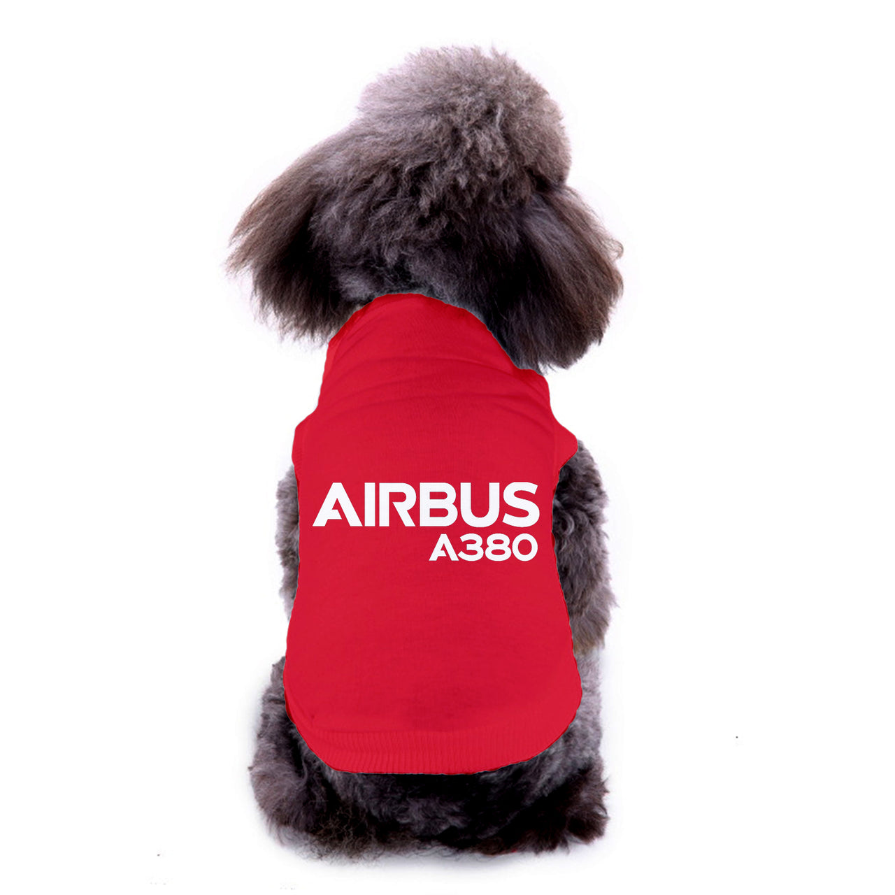 Airbus A380 & Text Designed Dog Pet Vests