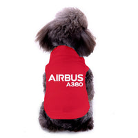 Thumbnail for Airbus A380 & Text Designed Dog Pet Vests