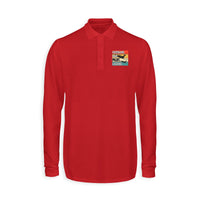 Thumbnail for Husband & Dad & Pilot & Legend Designed Long Sleeve Polo T-Shirts