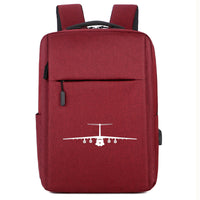 Thumbnail for Ilyushin IL-76 Silhouette Designed Super Travel Bags