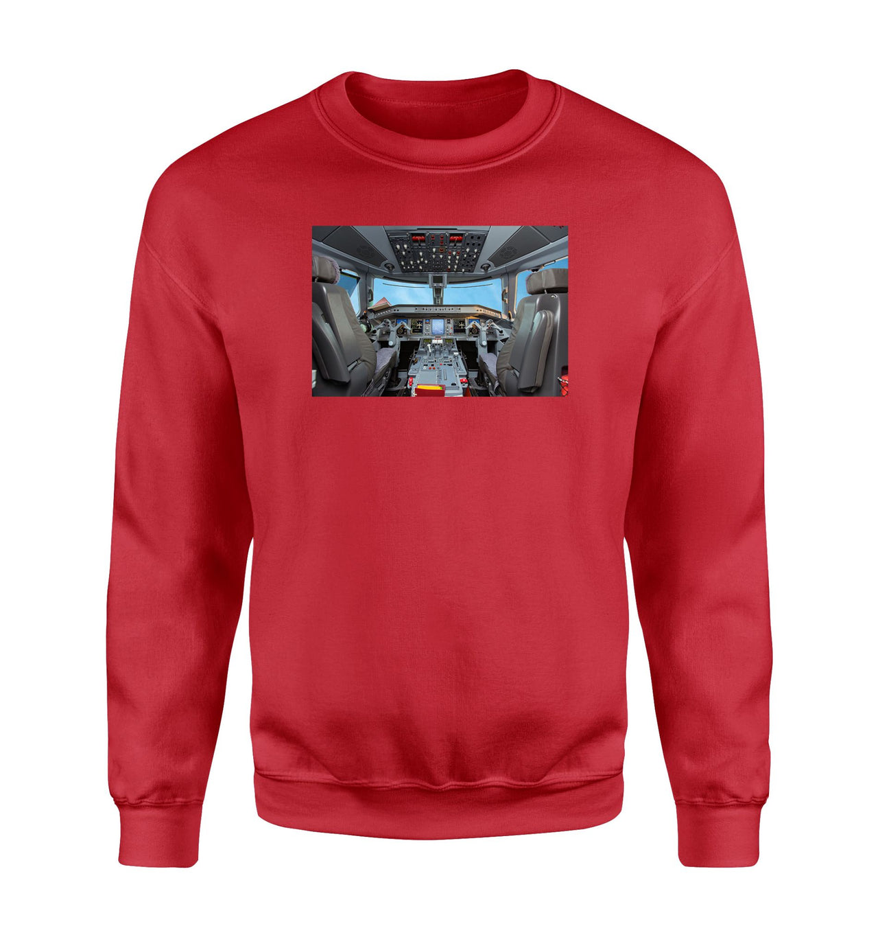 Embraer E190 Cockpit Designed Sweatshirts