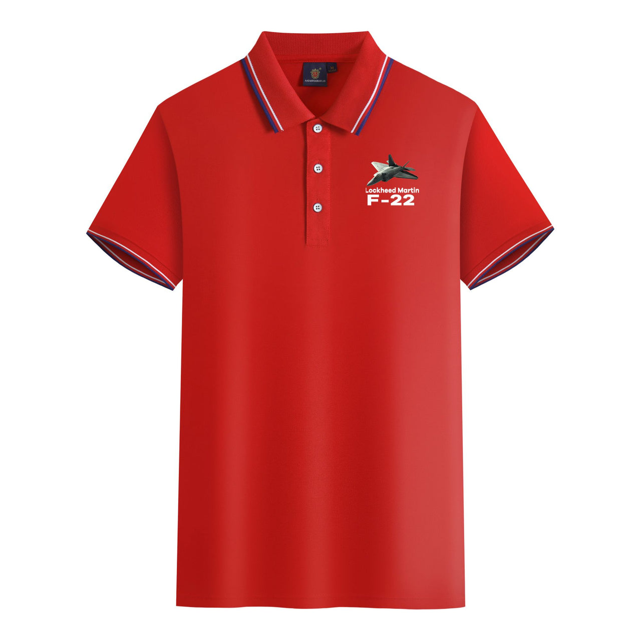 The Lockheed Martin F22 Designed Stylish Polo T-Shirts