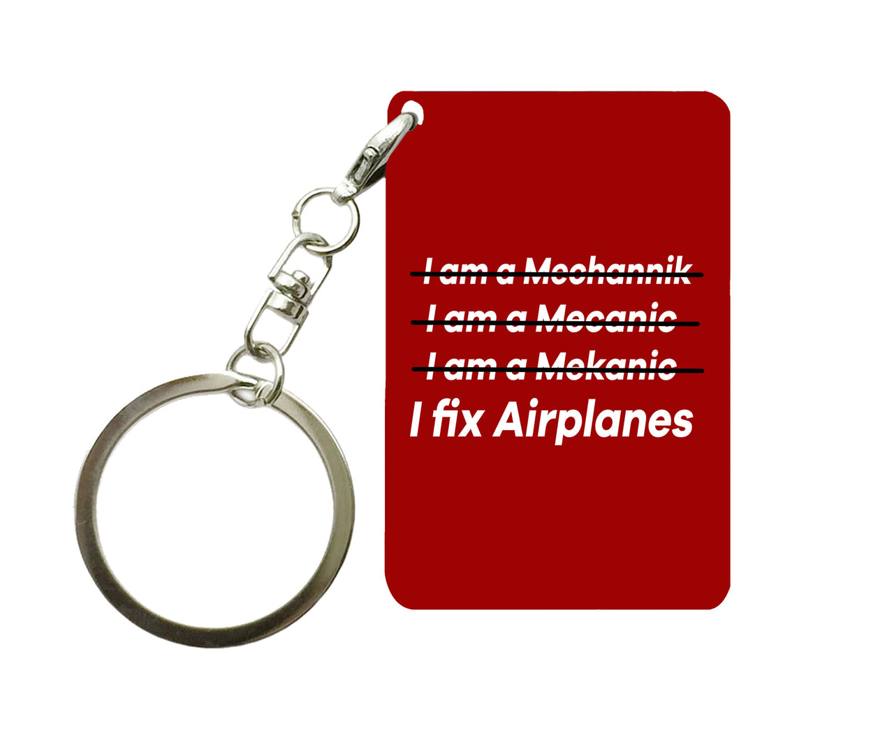 I Fix Airplanes Designed Key Chains