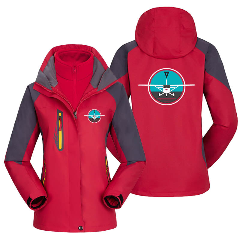 Cessna & Gyro Designed Thick "WOMEN" Skiing Jackets