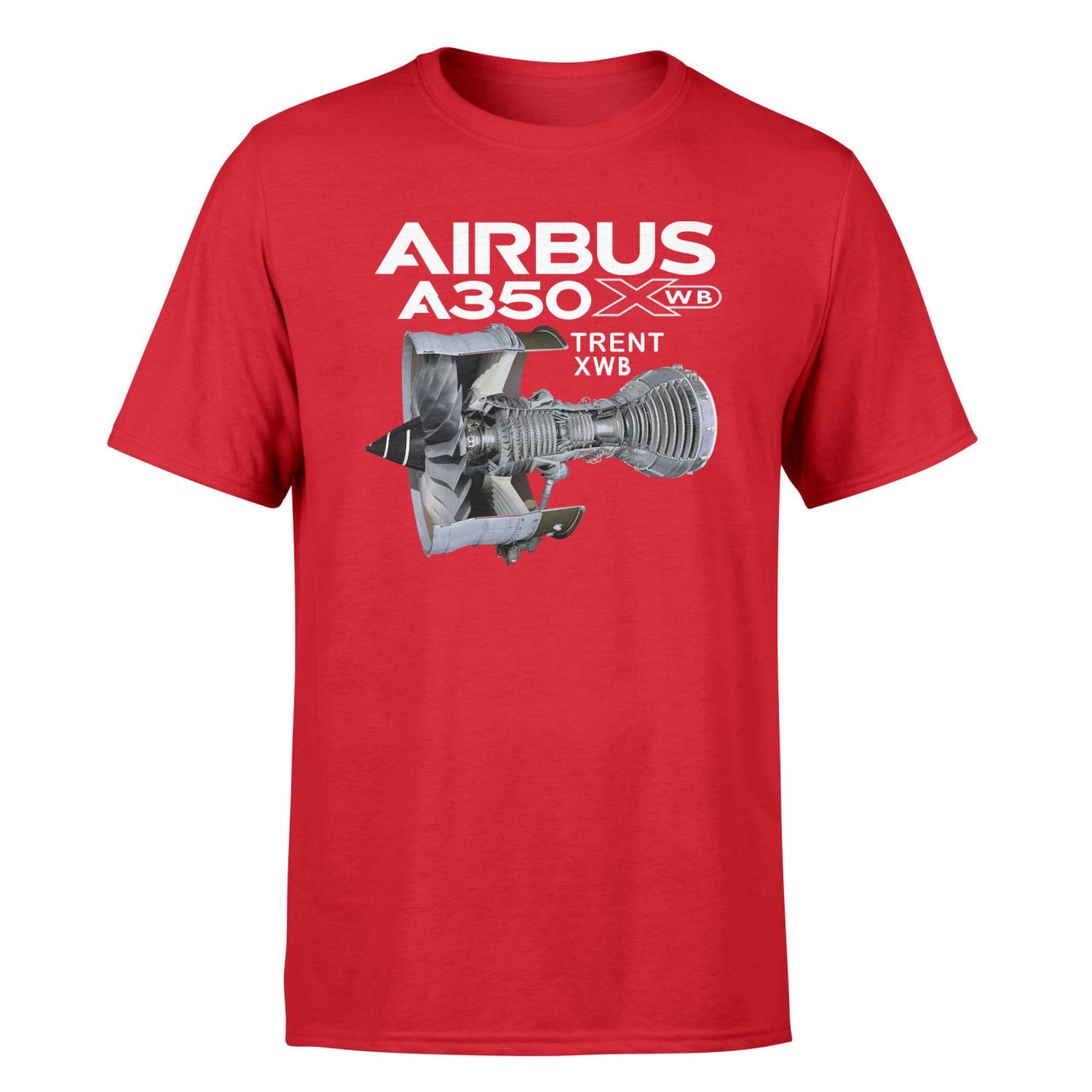 Airbus A350 & Trent Wxb Engine Designed T-Shirts