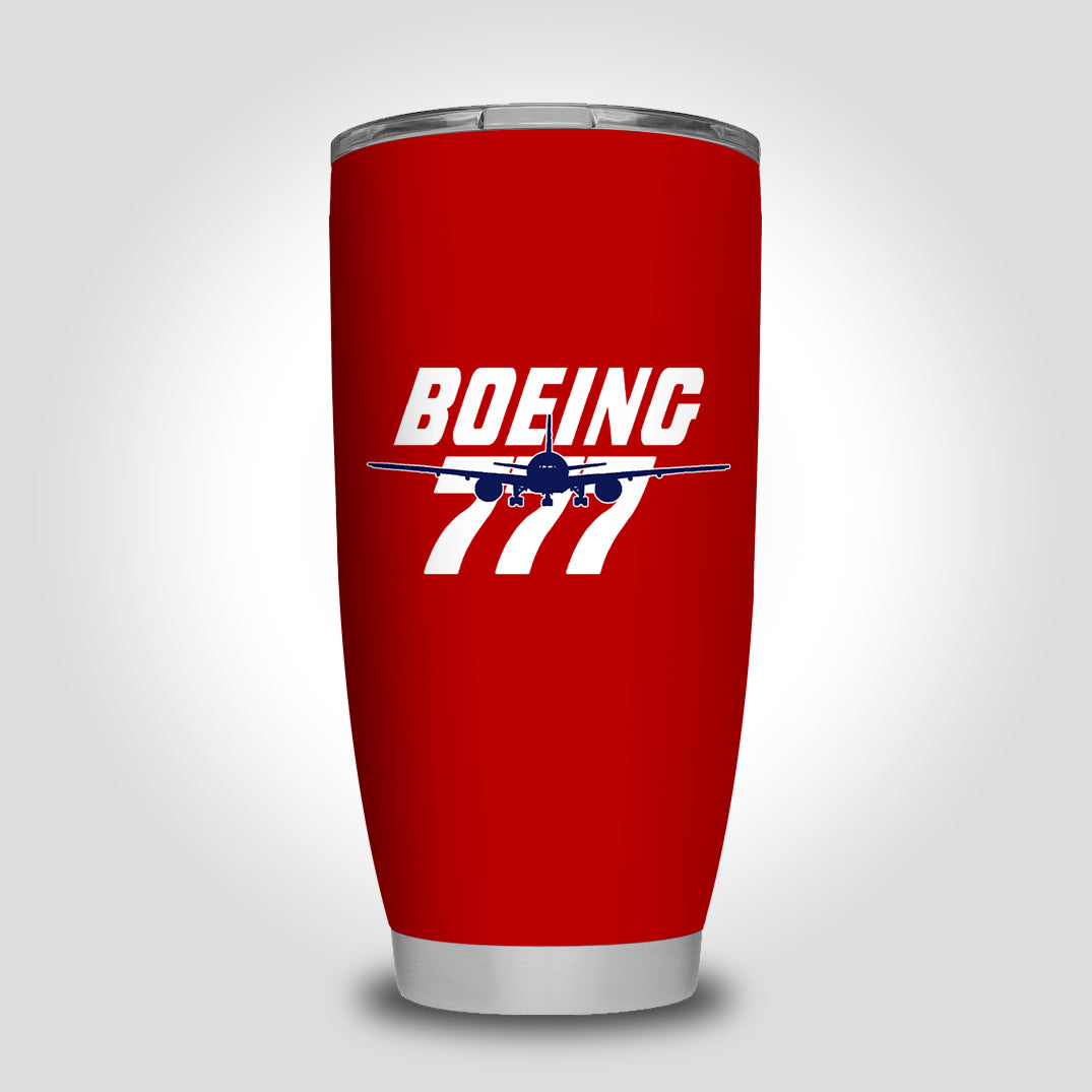 Amazing Boeing 777 Designed Tumbler Travel Mugs