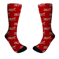 Thumbnail for The Airbus A330 Designed Socks