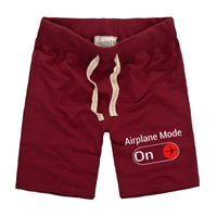 Thumbnail for Airplane Mode On Designed Cotton Shorts