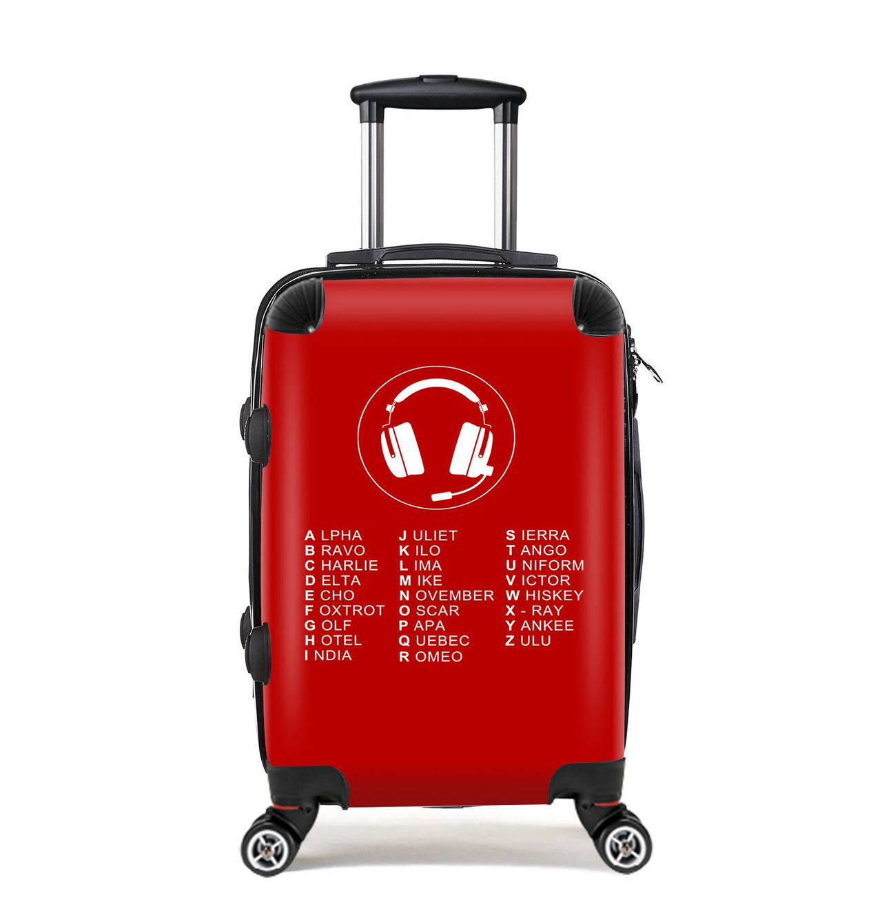 Aviation Alphabet 3 Designed Cabin Size Luggages