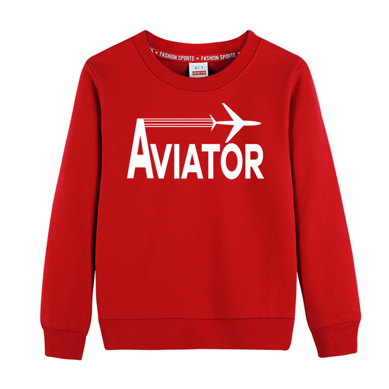 Aviator Designed "CHILDREN" Sweatshirts