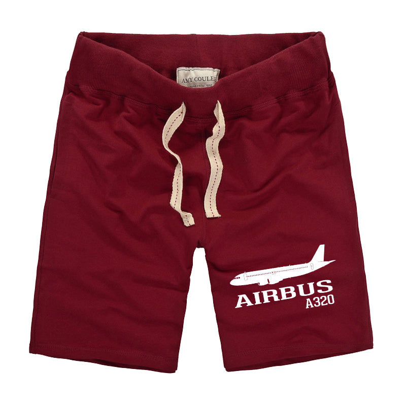 Airbus A320 Printed Designed Cotton Shorts