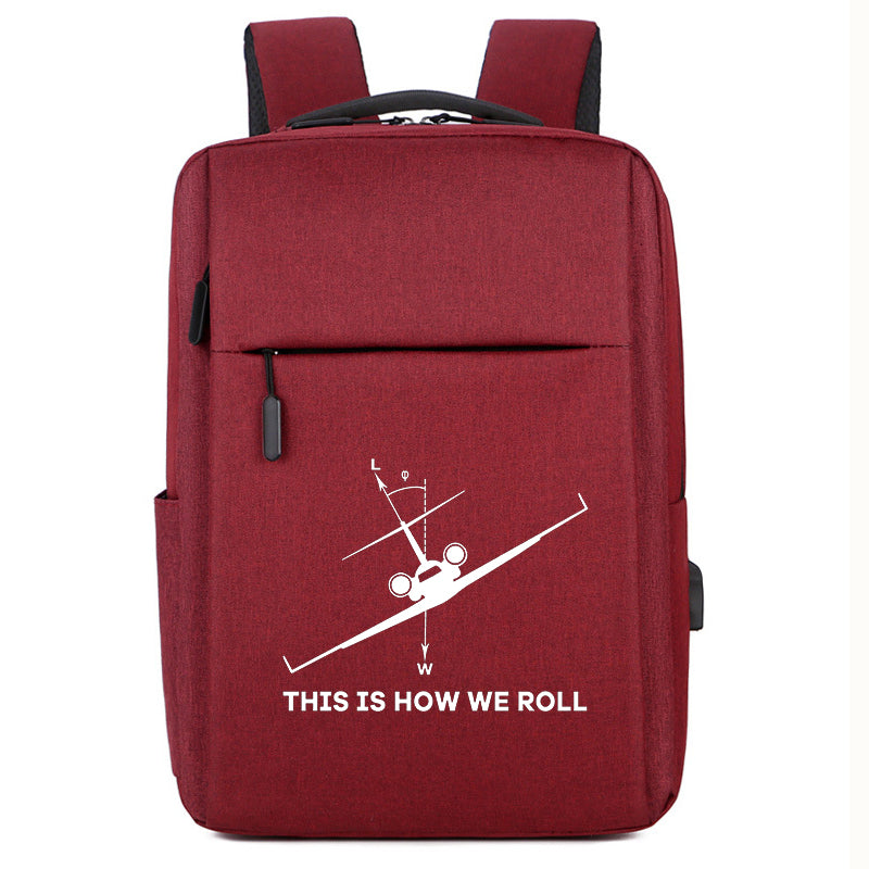 This is How We Roll Designed Super Travel Bags