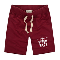 Thumbnail for Piper PA28 & Plane Designed Cotton Shorts