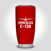 Thumbnail for Hercules C-130 & Plane Designed Tumbler Travel Mugs