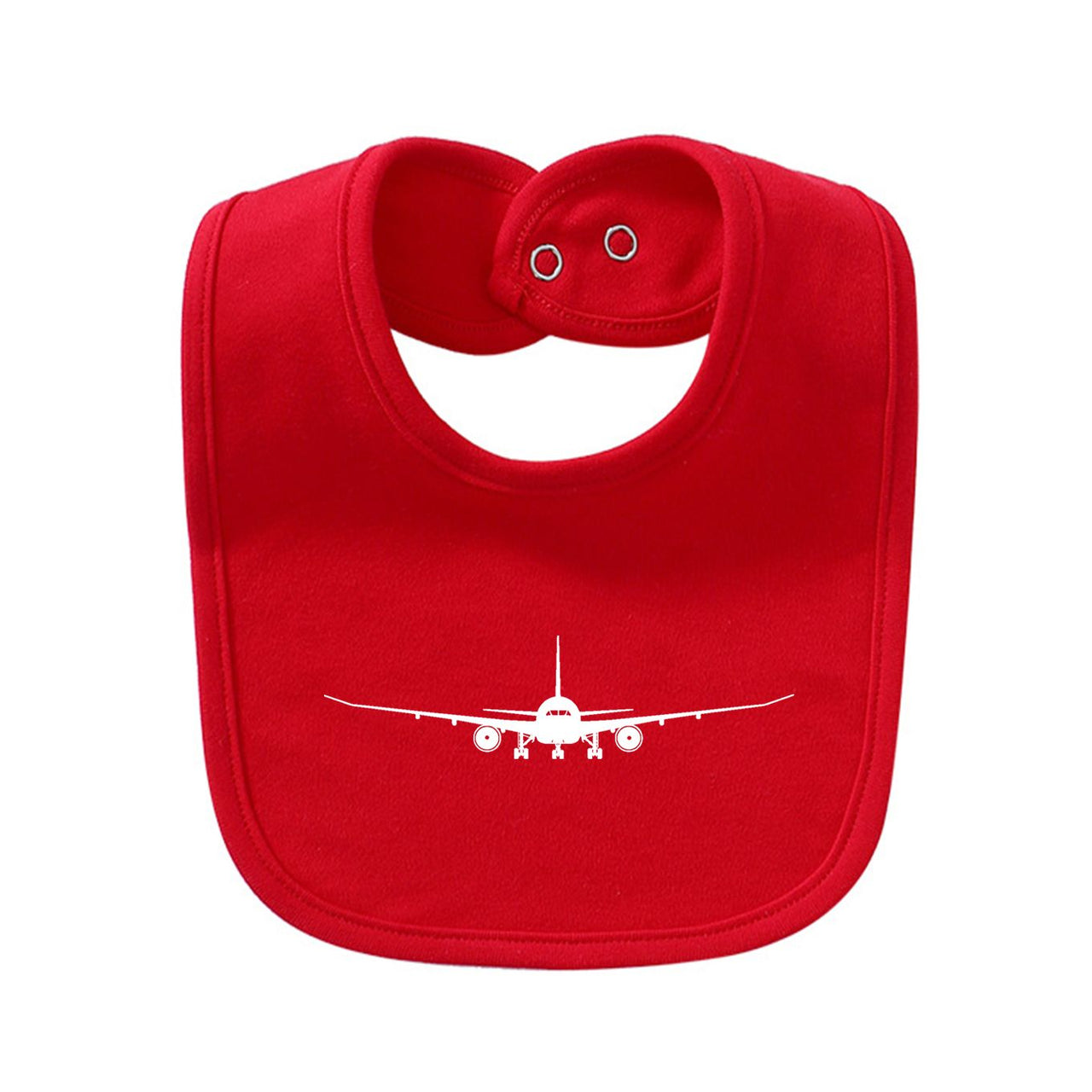 Boeing 787 Silhouette Designed Baby Saliva & Feeding Towels