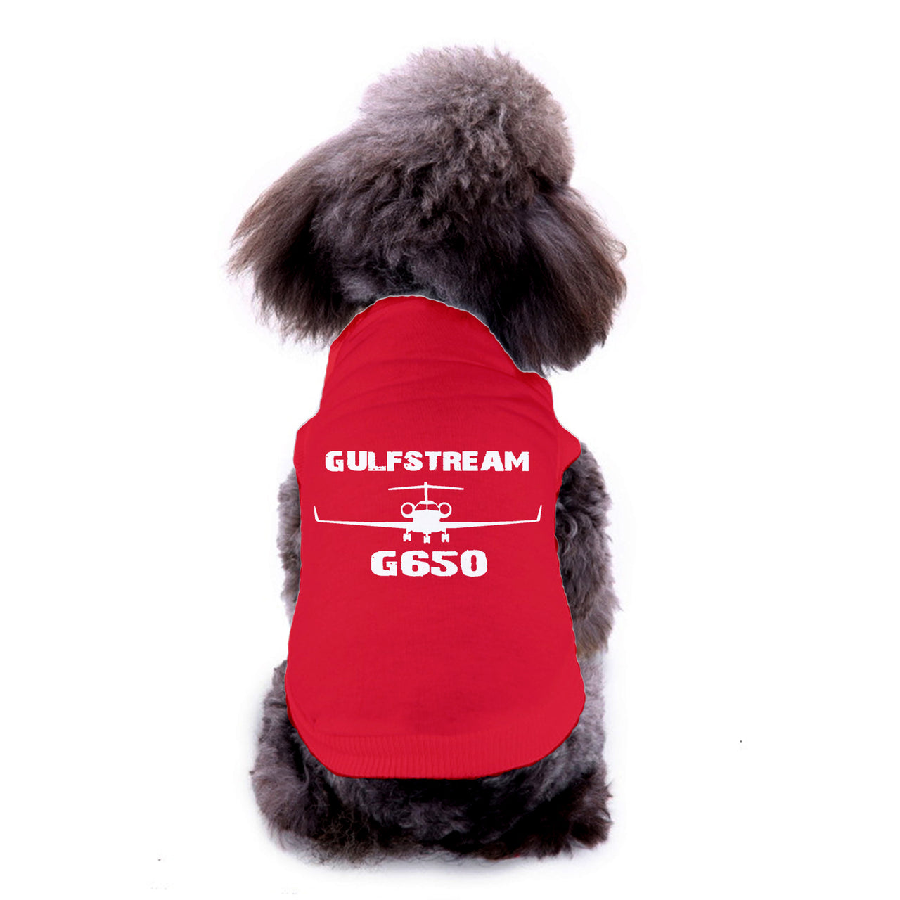 Gulfstream G650 & Plane Designed Dog Pet Vests