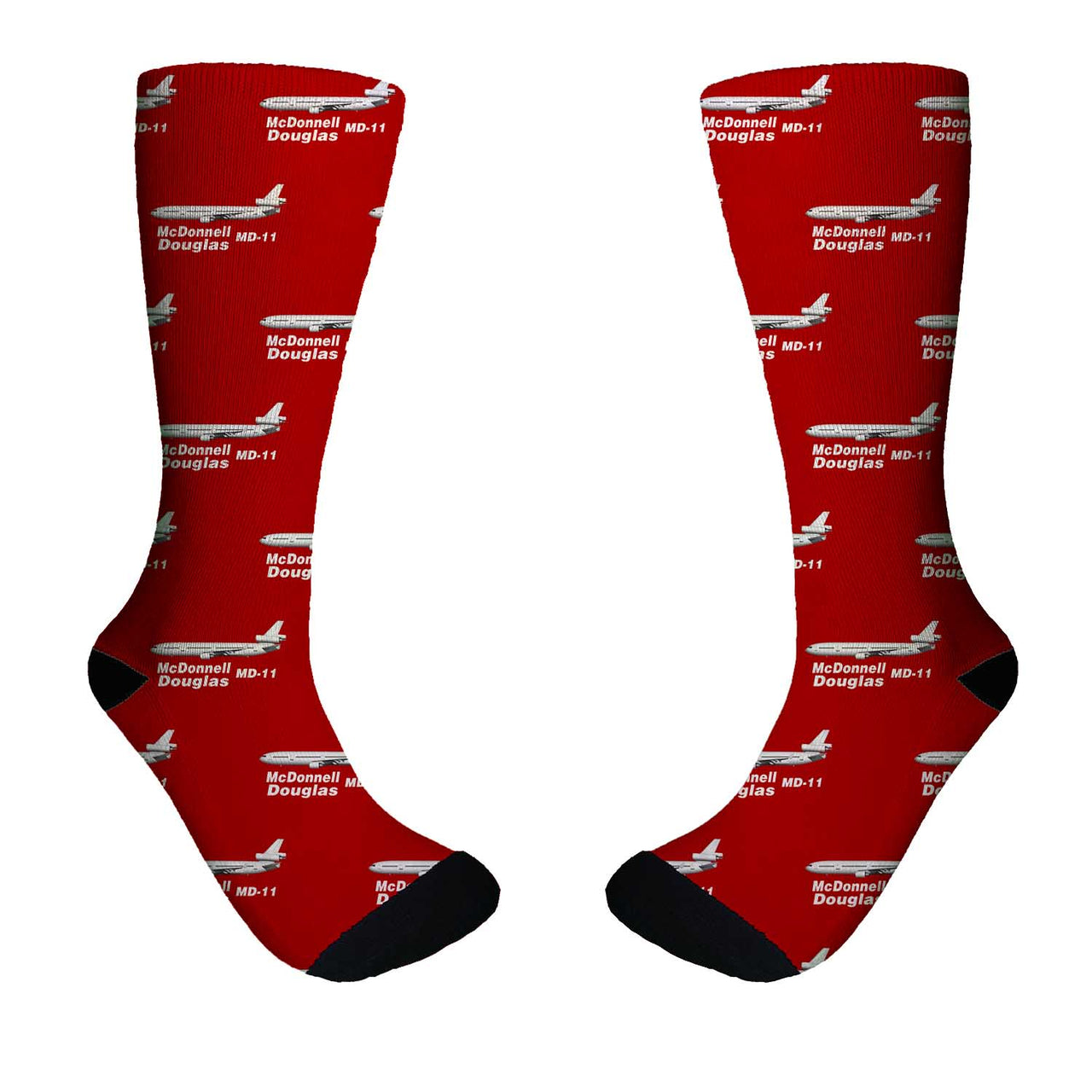 The McDonnell Douglas MD-11 Designed Socks