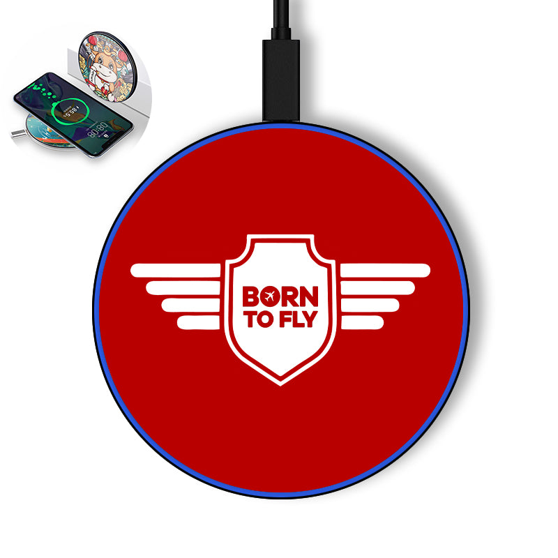 Born To Fly & Badge Designed Wireless Chargers