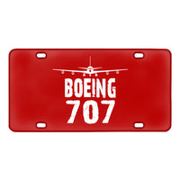 Thumbnail for Boeing 707 & Plane Designed Metal (License) Plates