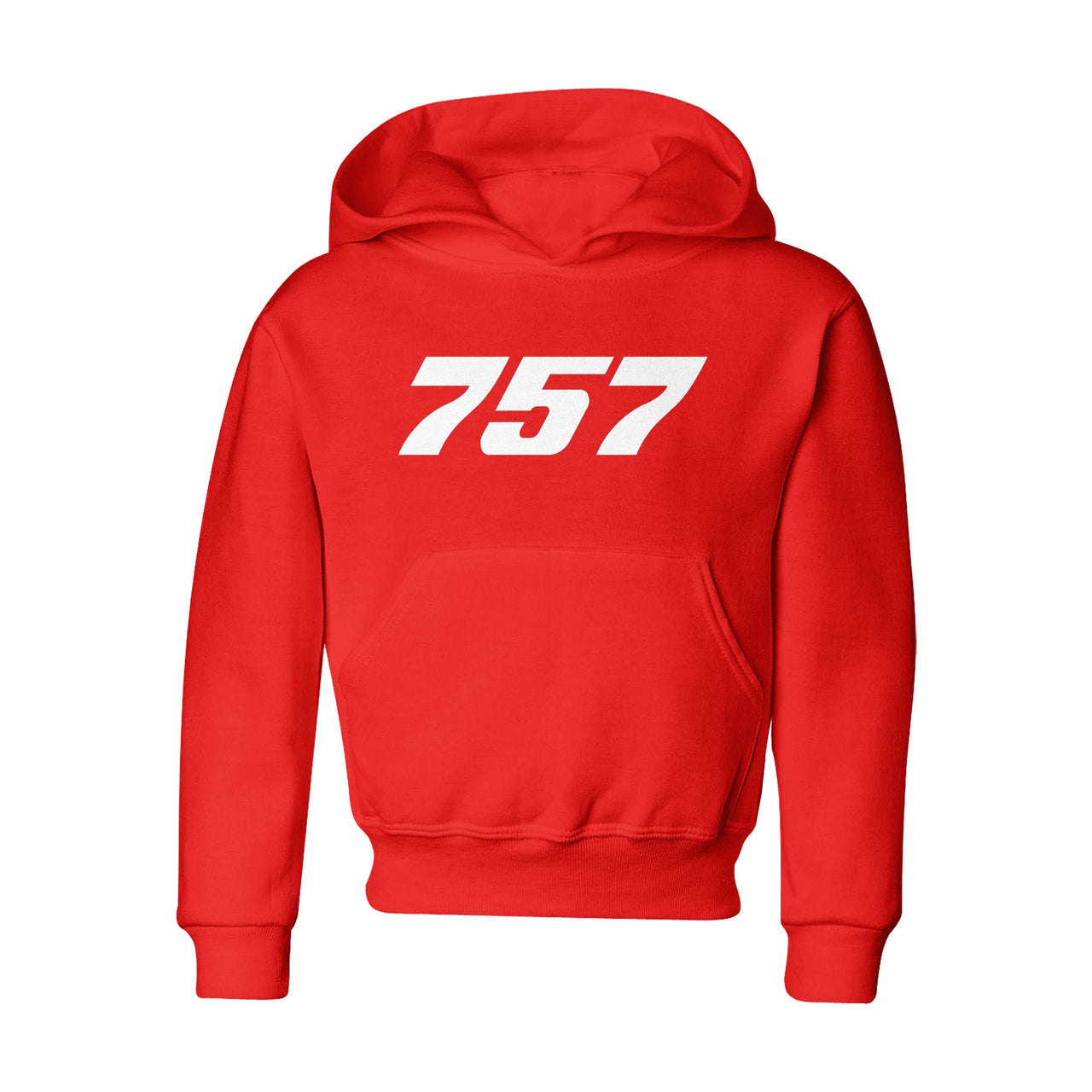 757 Flat Text Designed "CHILDREN" Hoodies