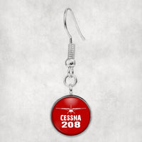 Thumbnail for Cessna 208 & Plane Designed Earrings