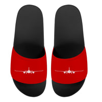 Thumbnail for Airbus A350 Silhouette Designed Sport Slippers