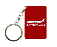 Thumbnail for The Airbus A340 Designed Key Chains