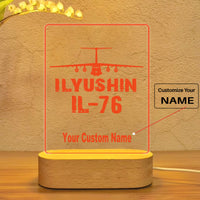 Thumbnail for ILyushin IL-76 & Plane Designed Night Lamp