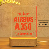 Thumbnail for Airbus A350 & Plane Designed Night Lamp