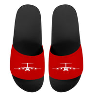 Thumbnail for Airbus A400M Silhouette Designed Sport Slippers