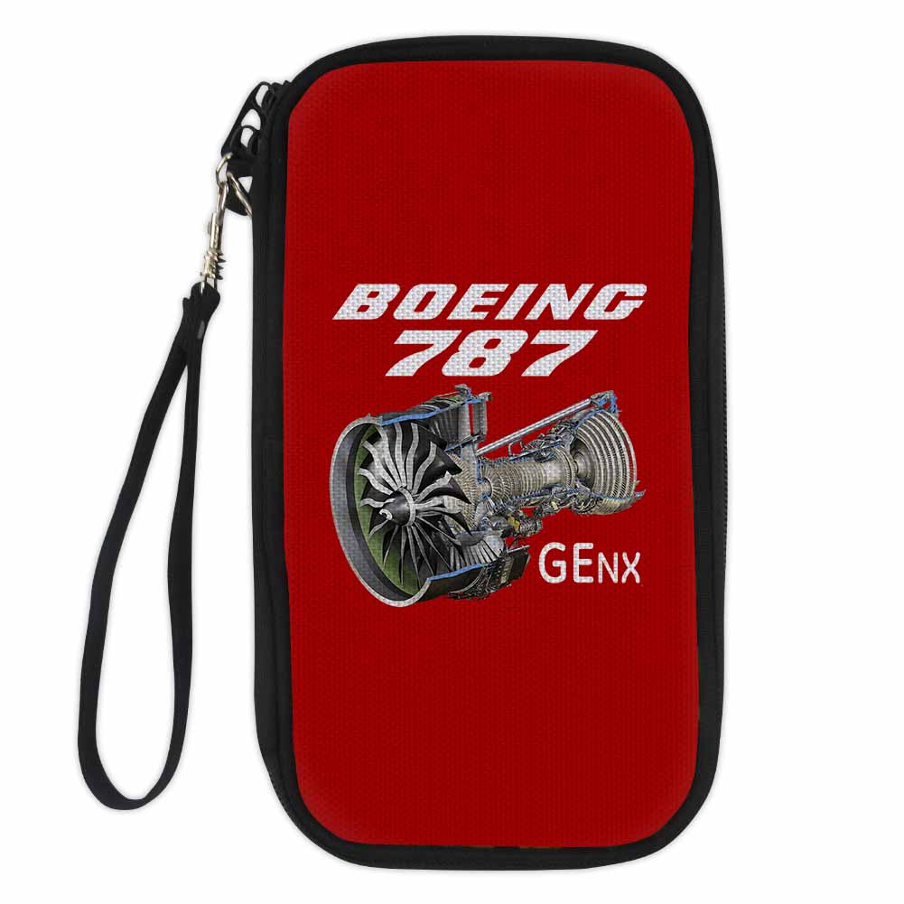 Boeing 787 & GENX Engine Designed Travel Cases & Wallets