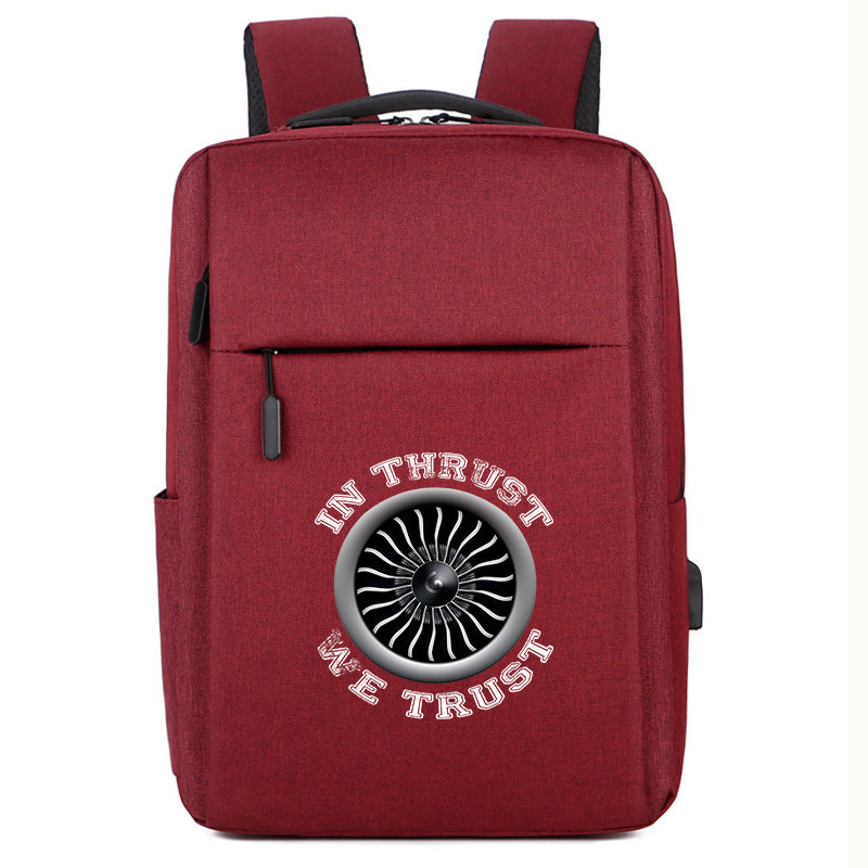 In Thrust We Trust (Vol 2) Designed Super Travel Bags