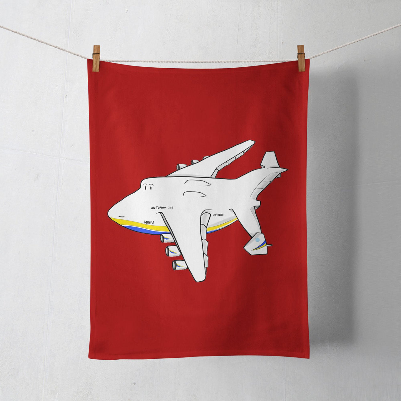 Antonov AN-225 Mriya Designed Towels