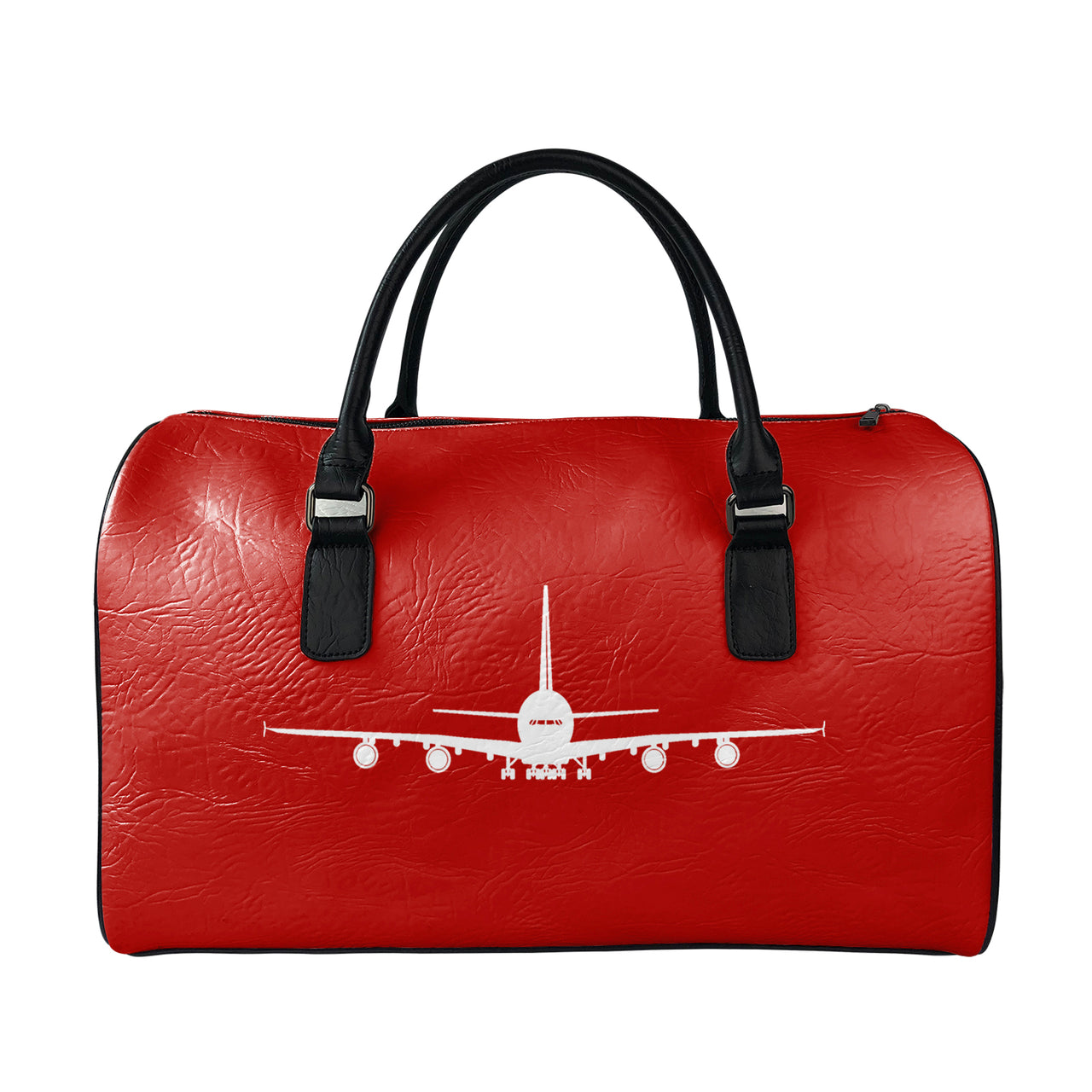 Airbus A380 Silhouette Designed Leather Travel Bag