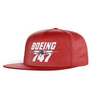 Thumbnail for Amazing Boeing 747 Designed Snapback Caps & Hats