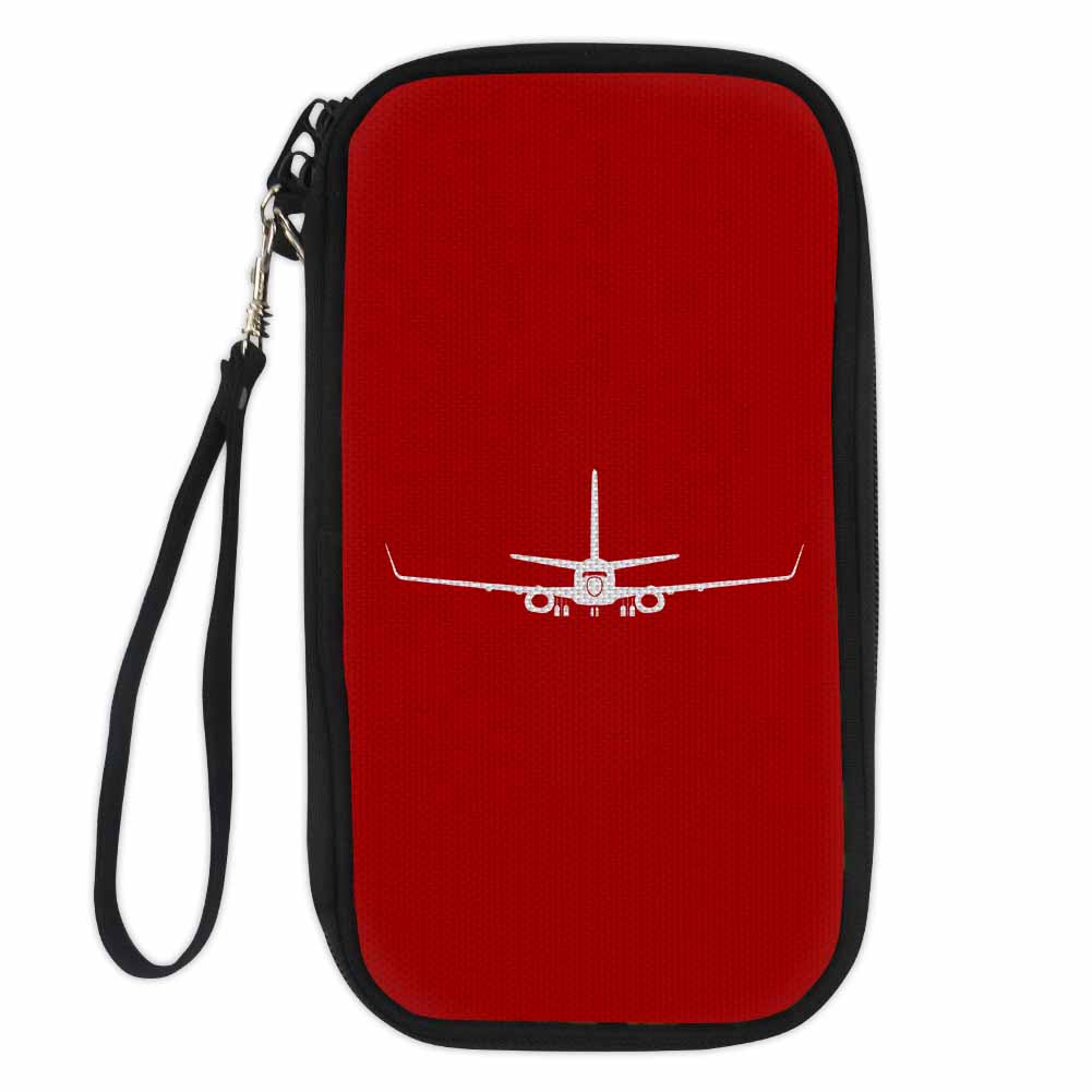 Boeing 737-800NG Silhouette Designed Travel Cases & Wallets