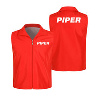 Thumbnail for Piper & Text Designed Thin Style Vests