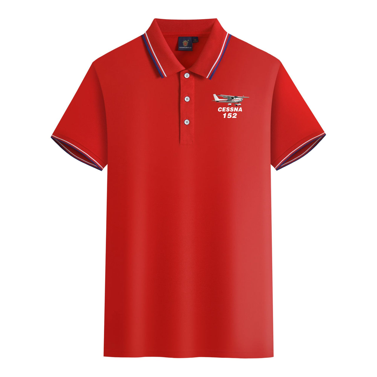 The Cessna 152 Designed Stylish Polo T-Shirts