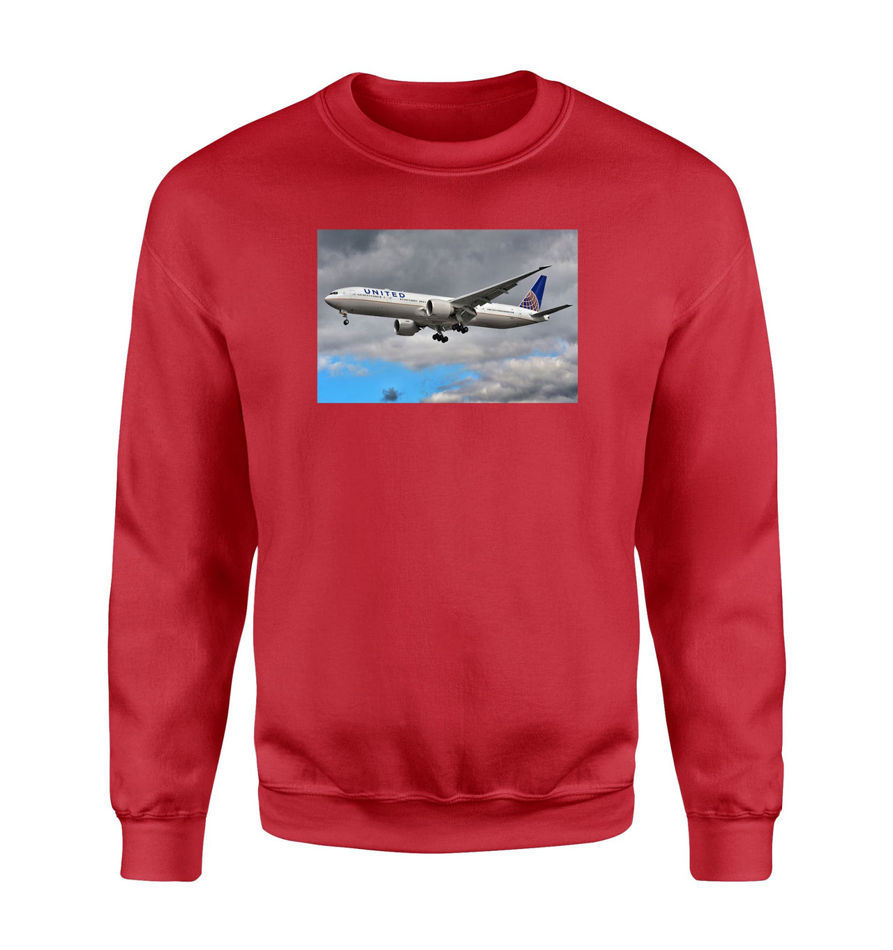 United Airways Boeing 777 Designed Sweatshirts