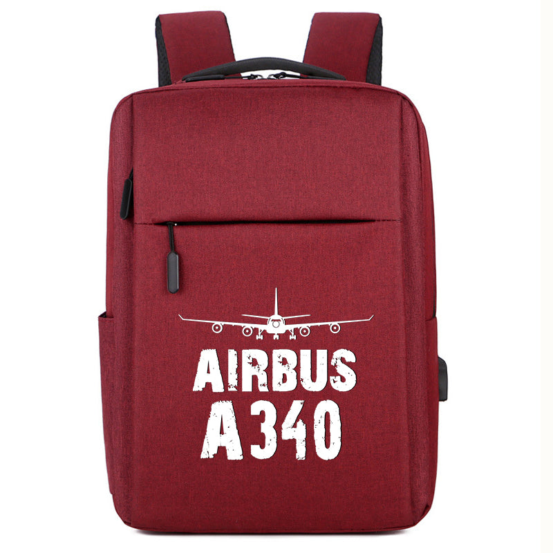 Airbus A340 & Plane Designed Super Travel Bags