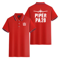 Thumbnail for Piper PA28 & Plane Designed Stylish Polo T-Shirts (Double-Side)